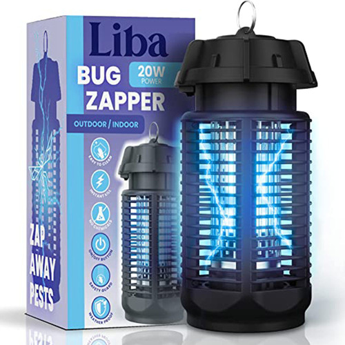 Matamoscas Eléctrico Bug Zappers De 20 W Para Interiores Y E