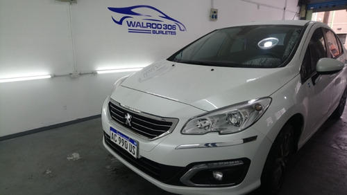 Peugeot 408 2016 2018 Protectores Paragolpes Cromados 30 Mm