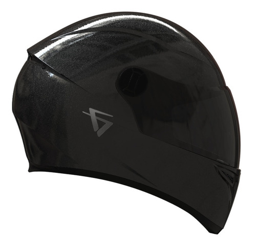 Imagen 4 de 6 de Casco Integral V50 Monochrome Negro Brillante Talle M