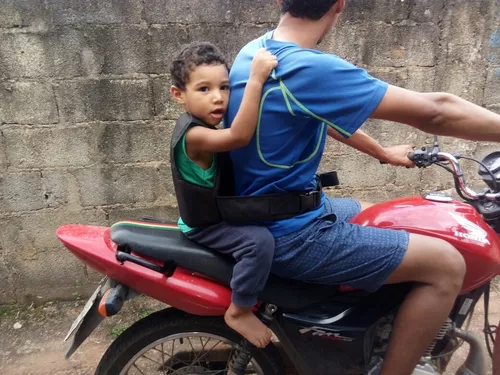 Colete de Segurança Infantil para Moto