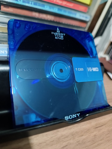 Hi-md Minidisc Sony 1gb Original Gravado! (Usado)