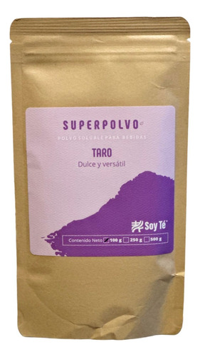 Superfoods Taro Orgánico Raíz Soy Té