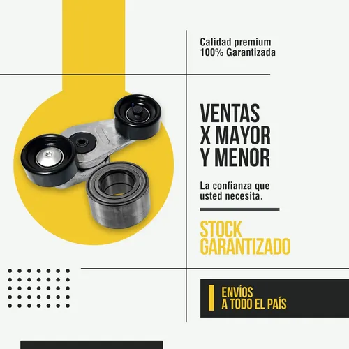 Tensor De Alternador Vw Gol Power 1.4