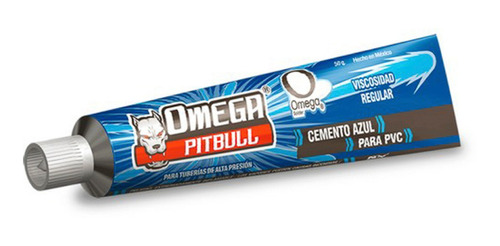 Cemento Para Pvc Azul 50ml (tubo) Omega Solder Ca100050