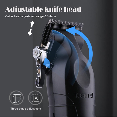 Kemeil 2296 Trimmer Maquina Para Cortar Cabello Profesional