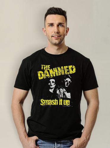 Polera The Damned Smash It Up Punk Bn Abominatron