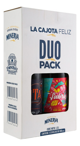 Imagen 2 de 3 de Cerveza Minerva Duo Pack Ita + Sabrosipa