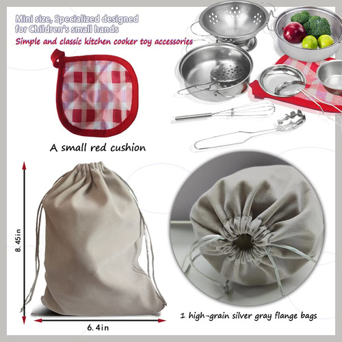 Juguetes De Cocina Para Niños, Set Accesorios 11 Piezas Color