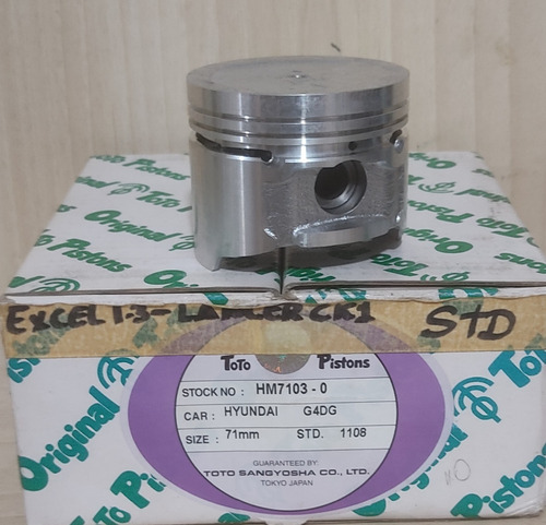 Pistones Std Excel 1.3  Mitsubishi Signo Ck1 1.3