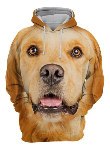 Sudadera Con Capucha 3d Printing Labrador Dog Edición Limita