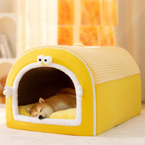 Casa Para Perros Y Gatos 2 En 1, Cama Para Perros Y Gatos, L