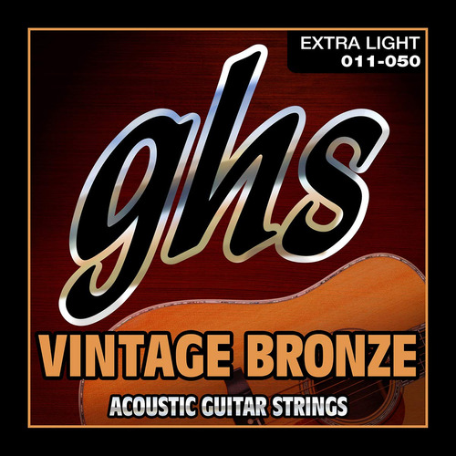 Ghs Clasico Bronce 85 15 acustica Cuerda Extra Light