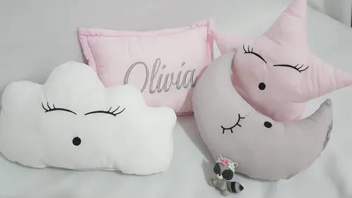 Almohadones personalizados bebe sales