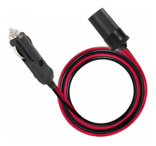 Extensão Plug Acendedor Cigarros Isqueiro 12v Cabo 5 Metros