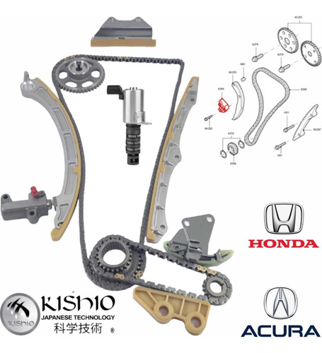 Kit De Distribución Y Valvula Vvt Honda Crosstour 2.4 12-15
