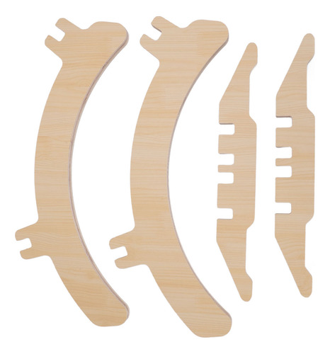 Soporte De Madera Para Ciclismo, Ajustable, Antideslizante Y
