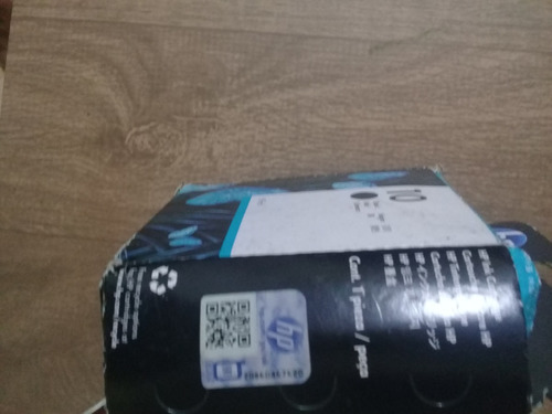 Hp-10 Compatível Lacrado Cor Black (vencido)