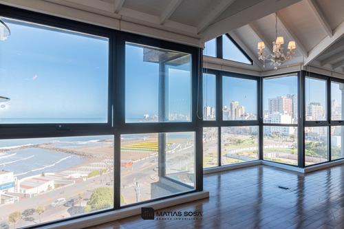 Venta - Penthouse - 5 Ambientes - Vista Al Mar - Plaza España - La Perla