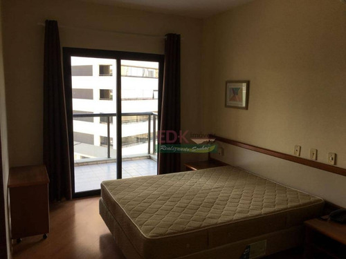 Imagem 17 de 20 de Flat Com 1 Dormitório, 52 M² - Venda Por R$ 250.000,00 Ou Aluguel Por R$ 1.100,00/mês - Jardim São Dimas - São José Dos Campos/sp - Fl0008