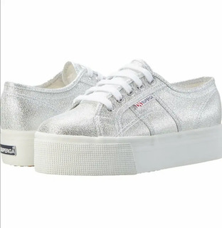 Deportes y Fitness Impecable Zapatilla Superga Plata Número36 heagle.ir