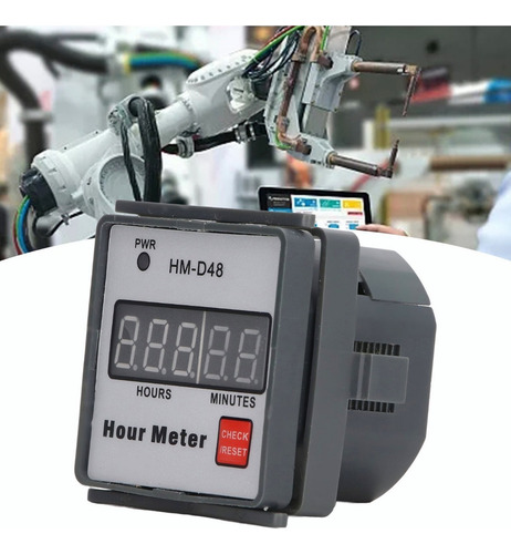 Display Digital Do Horímetro 0999.99h Timer Ac 220v Para