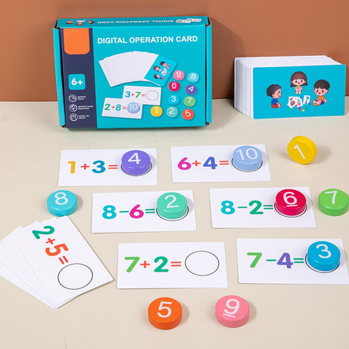 Tarjetas Didácticas De Suma Y Juegos De Matemáticas Ju