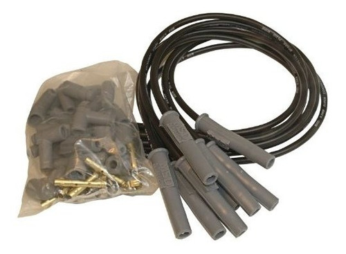 Cables De Bujía - Msd 31193 Black 8.5mm Super Conductor Spar