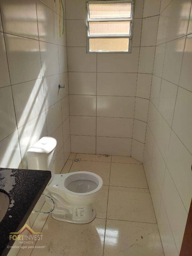 Imagem 10 de 15 de Casa Com 2 Dormitórios À Venda, 65 M² Por R$ 220.000,00 - Vila Sônia - Praia Grande/sp - Ca0895