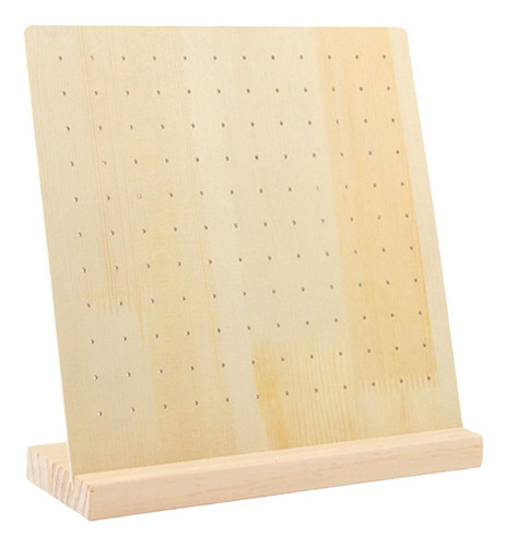 Suporte De Colar De Madeira Pegboard Display 132 Buracos