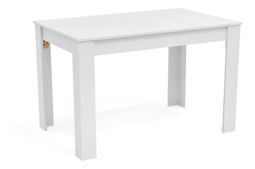 Mesa De Comedor Voru 6p Blanco 