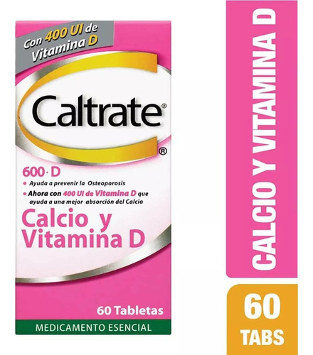 Caltrate  Calcio Y Vitamina D - Unidad a $1232