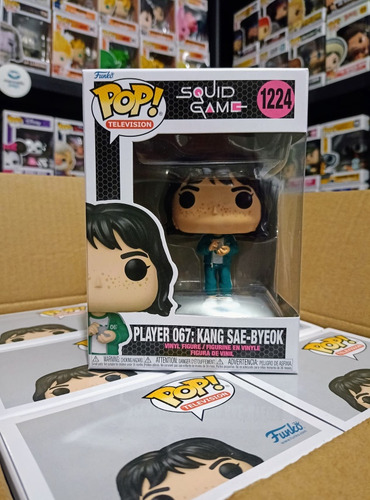 Set 5 Funko Pop! Squid Game #1221 - 1225 Juego Del Calamar (Usado)