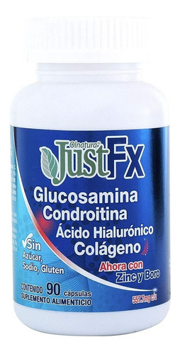 Suplemento en cápsula Olnatura Just  JustFx sulfato de glucosamina en pote de 60.81g 90 un