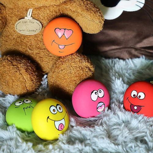 Set Squeaky Toys Para Perros Pequeños Y Medianos, 6 Unidades