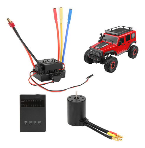 Tarjeta De Programa Esc Sin Escobillas 3650 3100kv 60a Sin E
