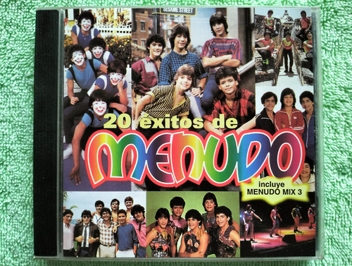Eam Cd 20 Exitos De Menudo 1998 + Megamix 3 Cdt Records Mdo