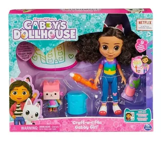 Nueva Muñeca Dibuja Con Gabby's Dollhouse Craft-a-riffic