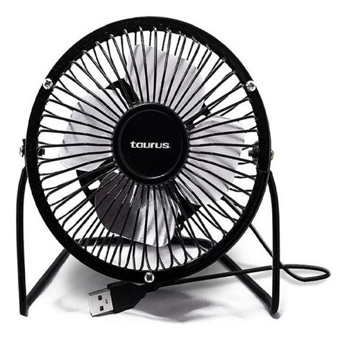 Mini Fan Escritorio 4 Pulgadas 10 Cm Metalico Usb Portátil