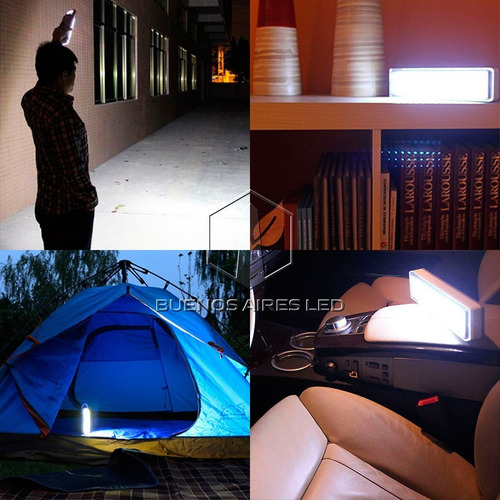 Luz De Emergencia Led 30 Luces Recargable 1 Año Gtia Mfull