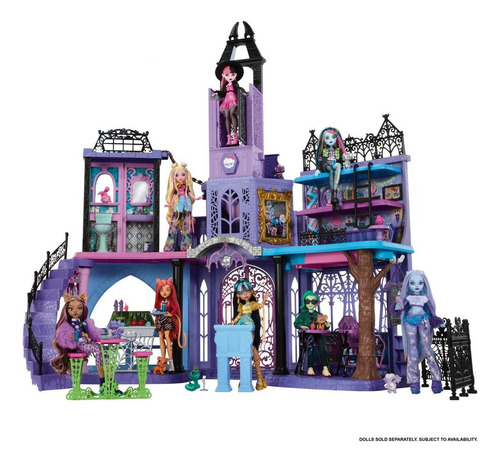 Monsterhigh Set De Juego Escuela Del Terror Color Multicolor Multicolor