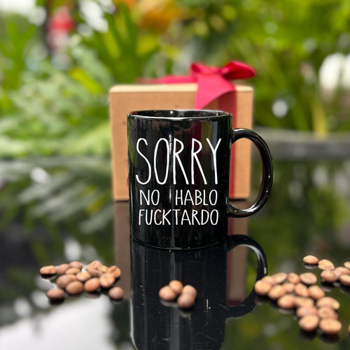 Taza De Café Sorry No Hablo Fuctardo, Ideas De Regalos Diver