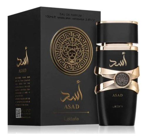 Perfume Árabe Asad Lattafa Eau De Parfum 100ml Original