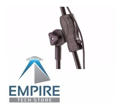 Imagem 3 de 4 de Pedestal Girafa Microfone Smmax Ibox + Aranha Shock Mount