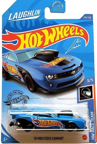 Hot Wheels - 3/5 - '10 Pro Stock Camaro - 1/64 - Ghd10