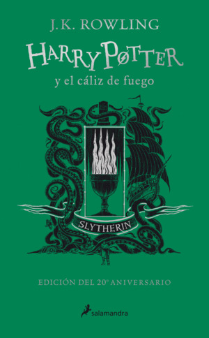Libro Harry Potter Y El Cáliz De Fuego (verde...