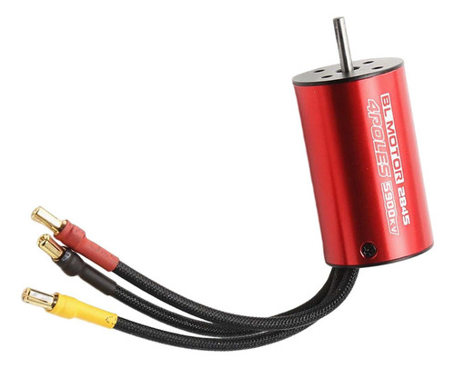 2025 Eje De Motor 2845 De 4 Polos 3.175 Mm For 1/10 1/12