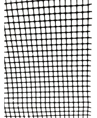 Malla Plástica Cerramiento Tejido Cerco Negro - 1,20m X 5m Negro