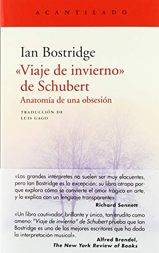 Libro  Viaje De Invierno  De Schubert De Bostridgde Ian