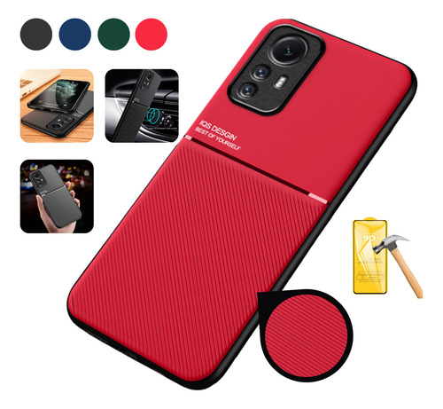 Funda Tilt Para Redmi Note 12s + Cristal Templado 10d