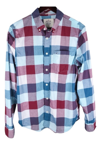 Camisa Hollister By Abercrombie A Cuadros Grandes